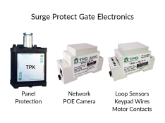Surge Protection for Gate Electronics