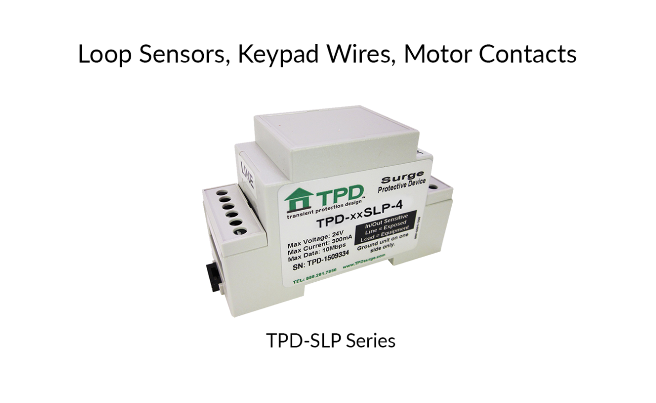 Surge Protect Loop Sensors Keypad Wires Motor Contacts