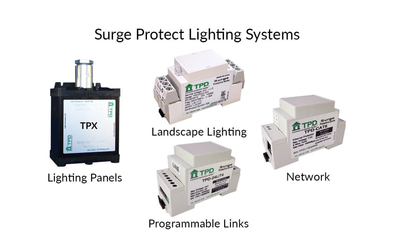 Surge Protect Lighting Systems
