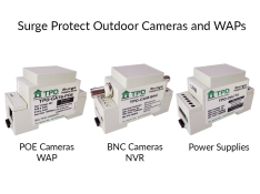Outdoor Camera and WAP Surge Protection