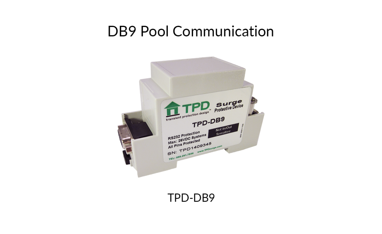 Surge Protect DB9 Pool Communication