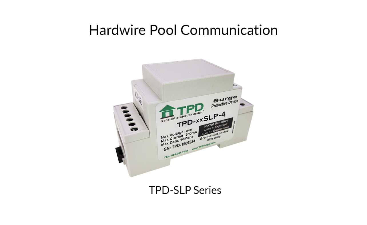 Surge Protect Hardwire Pool Communication