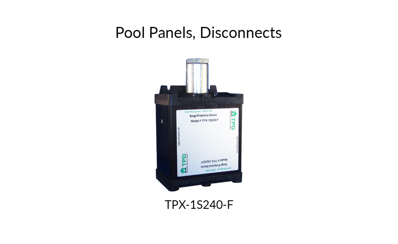 Surge Protect Pool Panels Disconnects