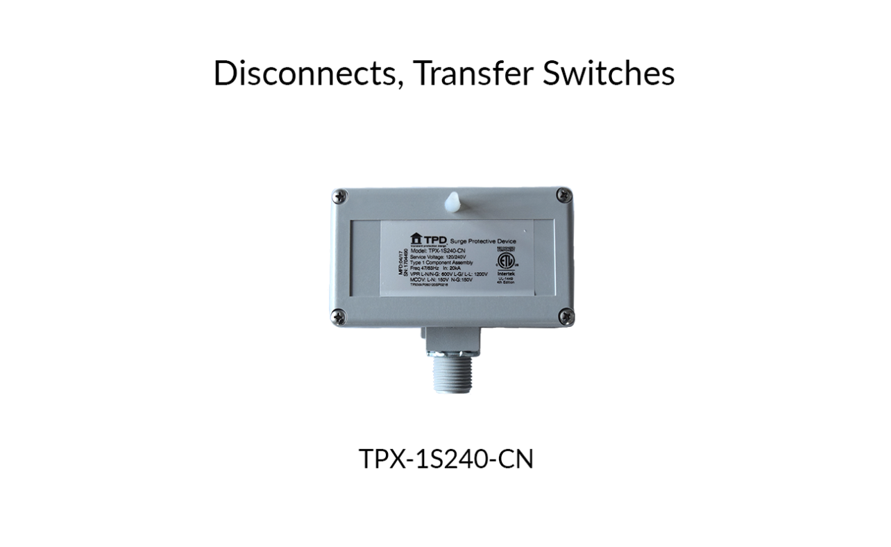 Disconnects Transfer Switches