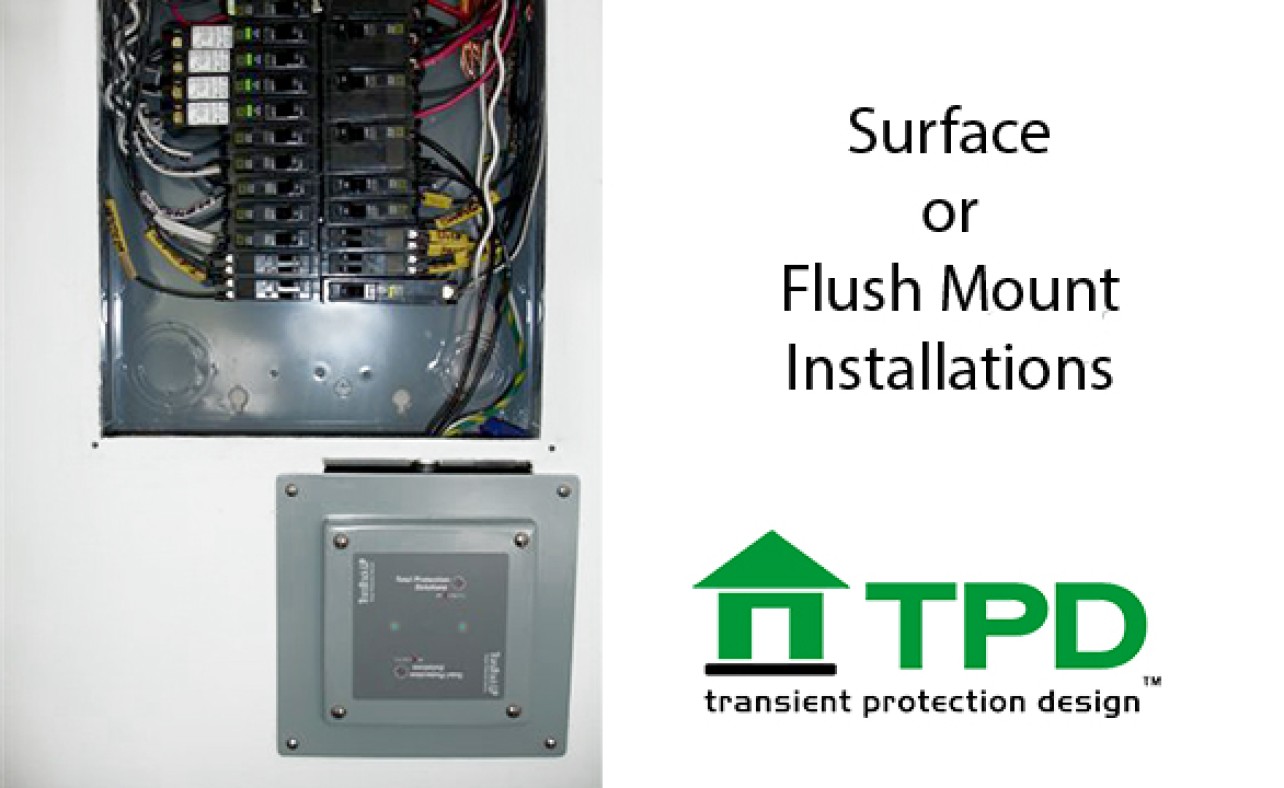 Surface or Flush Mount Installations