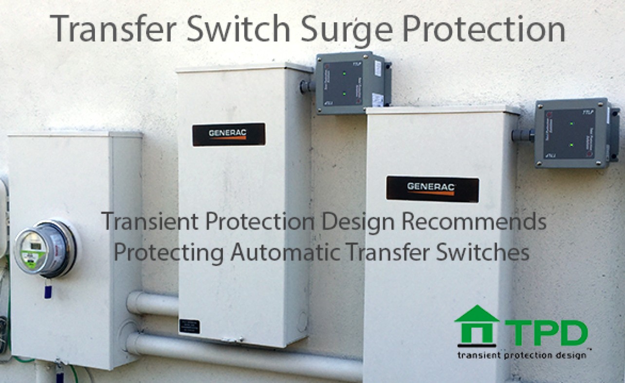 Surge Protection Installation on Two Generac Transfer Switches