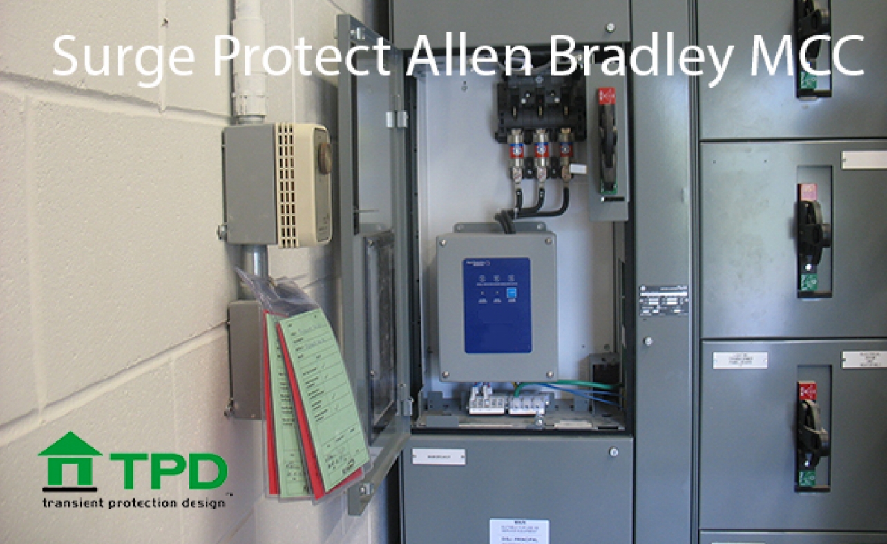 Surge Protect Allen Bradley MCC Motor Control Center