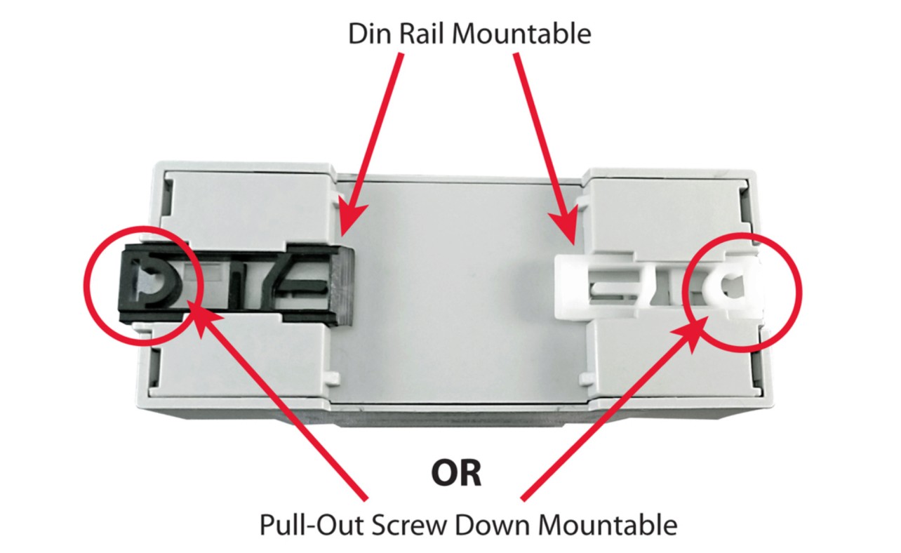 Din Rail and Screw Mountable SPD