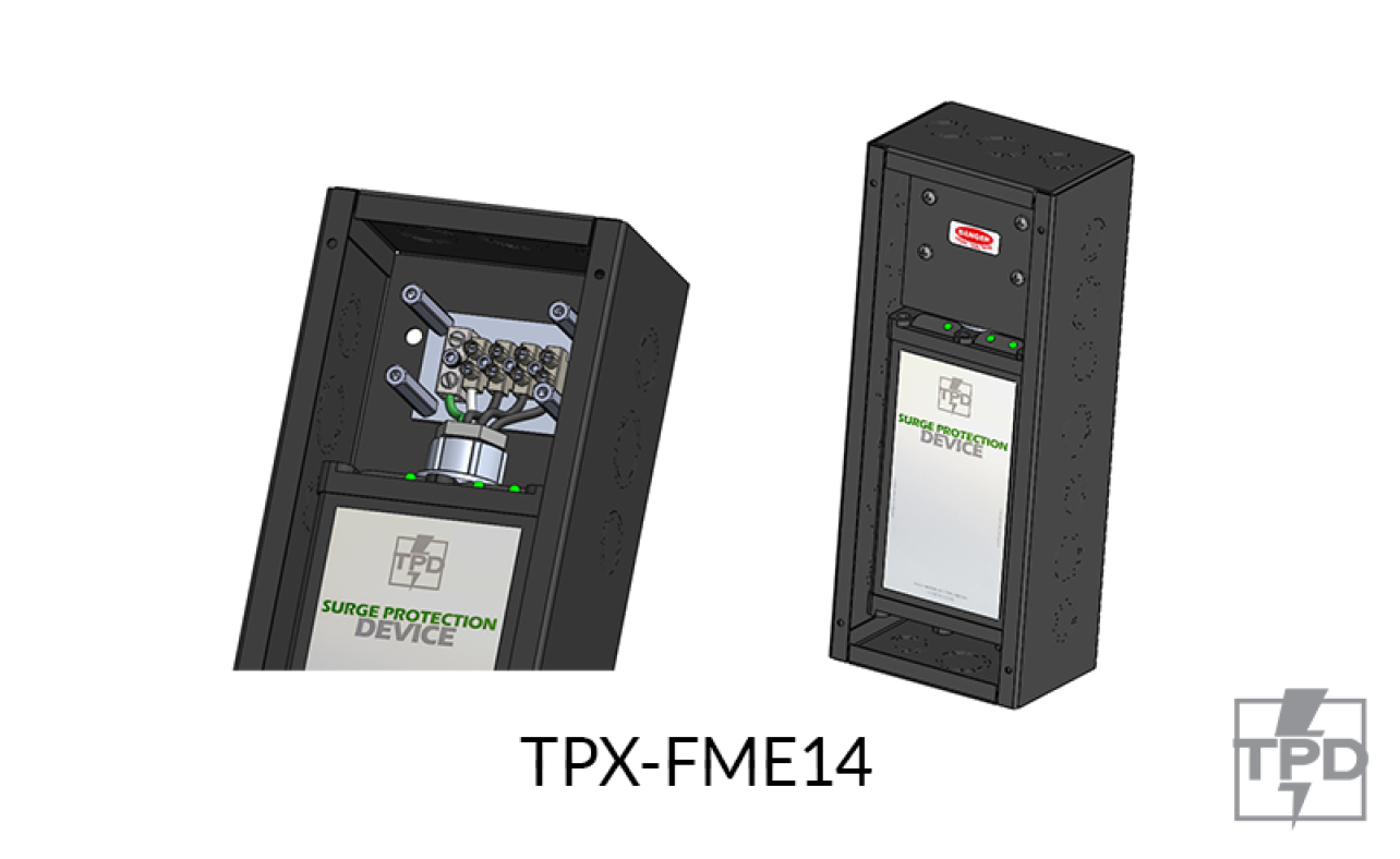 Flush Mount Enclosure for Surge Protection 14 Inch