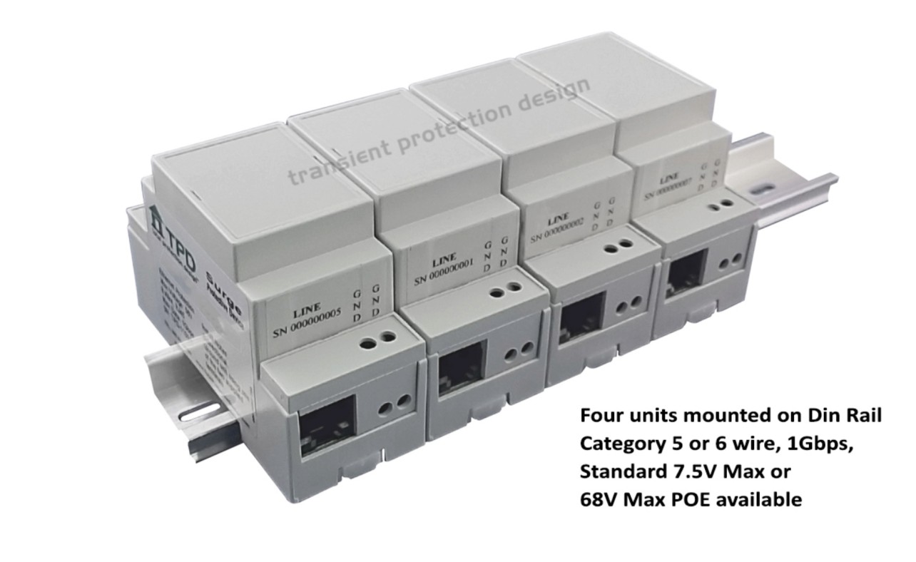 TPD CAT6 Surge Protection Family