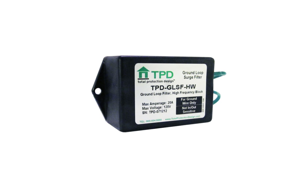 TPD Ground Loop Surge Filter Side View