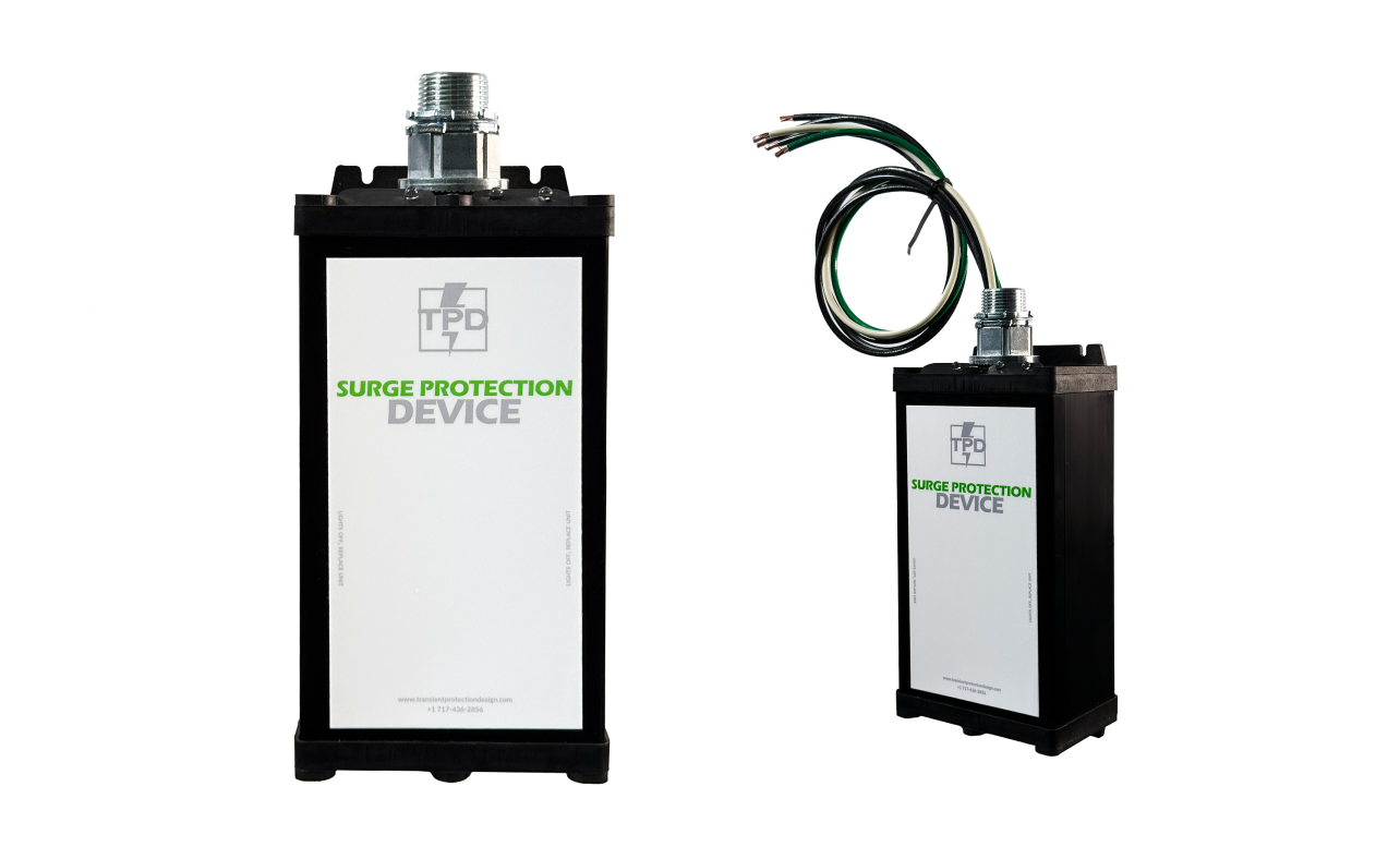 TPX 100 Surge Protector with Side View