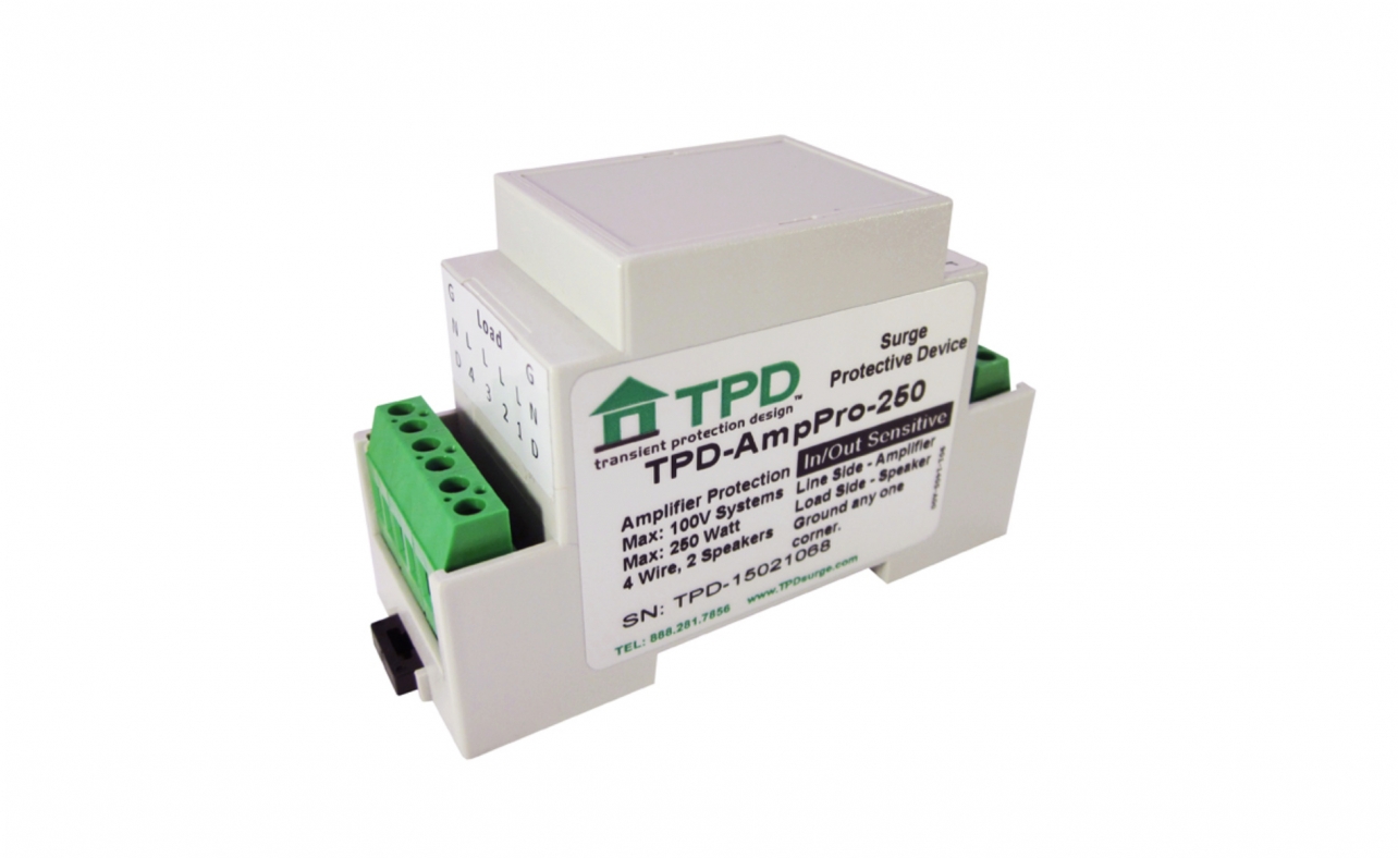 AMPPRO Outdoor Speaker Surge Protection